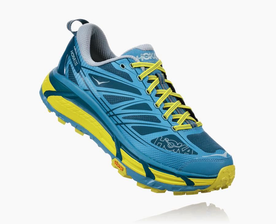 Hoka Mens Trail Shoes NZ - Hoka One One Mafate Speed 2 Blue (YAR068319)